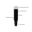 2 DMX wireless, 1 receiver socket and 1 transmitter plug, 2.4G control for DFI DJ, short version for LED stage PAR, EU plug 3
