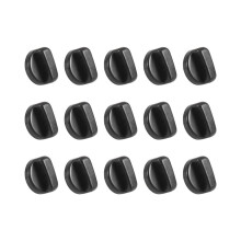 15 pieces Stove Gas Stove Plastic 8 mm Dia Mount Hole Rotary Knob