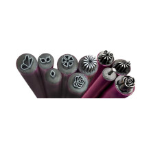 10-Teiliges Nailart-Blumenstempelstift-Set, Nailart-Stempelstifte, DIY-Nagelkunstwerkzeuge mit Verschiedenen Mustern