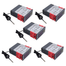 5x 220V / STC- / 1000 digitale temperatuurregelaar thermostaat met NTC