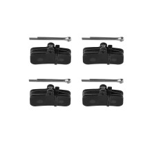 4 paar mountainbike schijfremblokken voor Saint M810 M820 Zee M640 H01 semi-metallische hydraulische