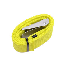 1.8m Professional Adjustable Diving Weight Belt Webbing and Stainless Steel Buckle Equipment Yellow
