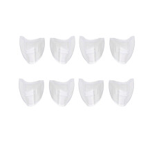 4 pairs of clip-on side shields for safety glasses. Transparent side shields for safety glasses.