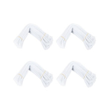400 pieces 30cm Creation pipe cleaners, white