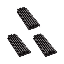 45 smeltlijmsticks, 270 x 11 mm, zwart, voor het repareren van deuken in autocarrosserieën, knutselprojecten