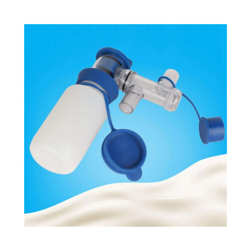 3x Milk Sampling Bottle, 200 ml Sampling Bottle for Cow's Milk, Liquid Milk Container, Corrosion Resistant,