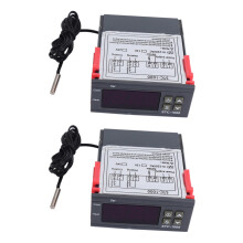2x 220V / STC / 1000 digitale temperatuurregelaar thermostaat met NTC