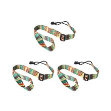 3X Einstellbare Weiche Polyester Gitarre Ukulele Gitarre Akustik Bass Schulter Gurt GÜRtel Band Haken