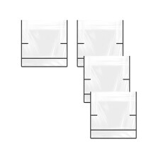 4 Chair Covers for Barber Chairs, Transparent Chair Covers, Chair Covers for Most Barber Chairs, Office Chairs