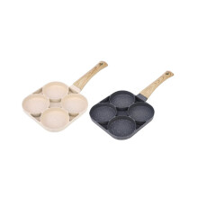 4-hole frying pan, thick non-stick pan, egg pancake pan, steak cooking pan, hamburger bread breakfast machine