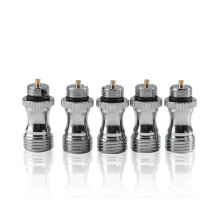 5-teiliges Doppelfunktions-Luftventil für Airbrush-Farbsprays, Airbrush-Maschinenteile, Zubehör