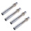 4 PCS Silber Aluminiumlegierung Kreide Keeper Holder 1