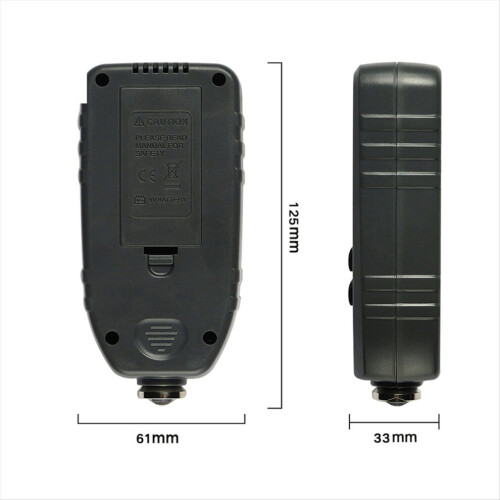 INSTRUMENTS R&D TC100 Schichtdickenmessgerät 0,1 µm/0-1300 Autolack 1