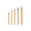 5 Pieces / Lot Professional Bamboo Polymer Clay Tools Ceramic Scraper Modeling Carved Clay Sculpture Tools 1