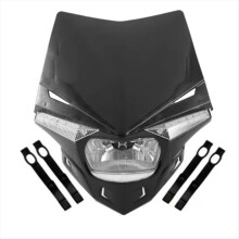 Dirt Bike Motorcycle Headlight Cover for EXC SX SXF EXC MX Black
