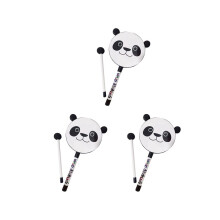 3X Orff-Instrumente Cartoon Cute Lollipop Drums 6-Zoll-Tanzrequisiten Percussion-Instrumente Handtrommel Vorschulerziehung Spielzeug