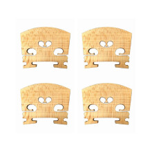 4x full size 4/4 violin bridge