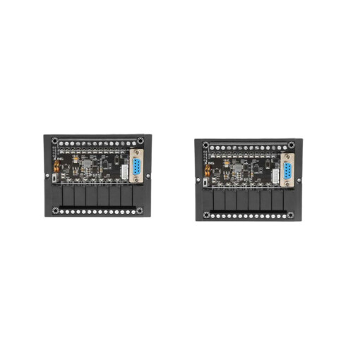 2X Programmable Motor Controller PLC FX1N Up to 20MR Programmable Relay Delay Module with Housing Motor Controller