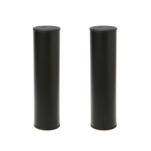 2x Professionele roestvrijstalen cilinder zandschudmachine ritme muziekinstrumenten percussie voor bandbegeleiding,
