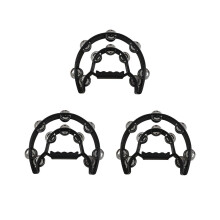3X Compacte Dubbele Halvemaan Muziek Tamboerijn Drumset Duurzaam