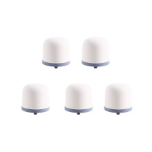 5 keramiska filter, magnetiserad mineralvattenrenare, vattenfilter, keramiskt halvsfärsvattenfilter