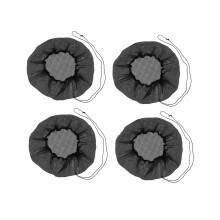 4 buitengaasnetten voor regentonnen, wateropvangemmers, tanks, oogstgereedschap, beschermnetten (van)