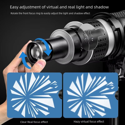 Bowens Mount Flash Snoot Conical Lens Video Modeling Shape 2