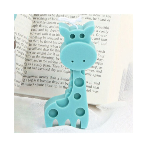 2X Djursilikonform, DIY silikonljusform, 3D-form (giraff) 2