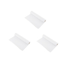 3 x 10 meter witte tekenpapierrol, recyclebare kunstbenodigdheden, hoogwaardig recyclebaar papier