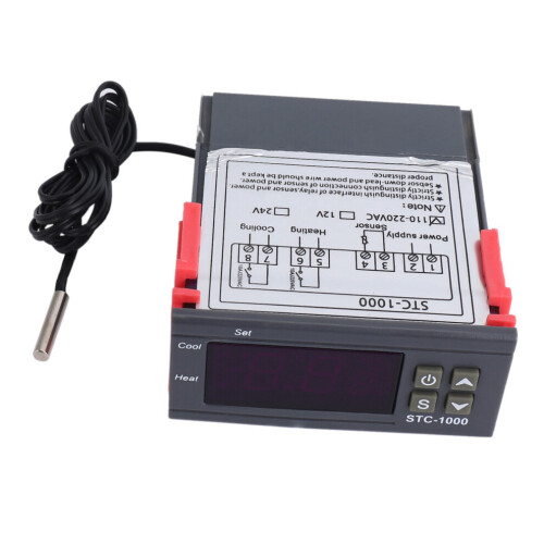 5X 220V / STC- / 1000 Digital Temperature Controller Thermostat with NTC 1