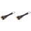 2X Ebony 4/4 Violin String Holder 1