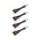 4X Ebony 4/4 Violin String Holder 1