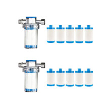 2X Waschmaschine, Warmwasserbereiter, Dusche, Dusche, Wasserfilter, Vorderer Wasserhahn-Wasserfilter, Filter
