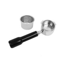 51 mm portafilter med 3 fästen för Dedica EC680/685 kaffemaskin, inklusive 51 mm sumpbricka för fyra