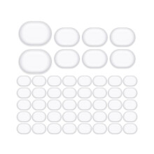 48 stuks drumdemper gelpads siliconen drumdempers zachte drumdempers drum mute pads dempende gelpads