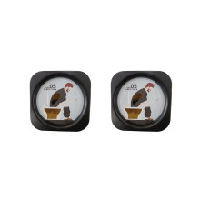 2x Cadeaus voor mannen, kerstcadeaus, grappige toiletzandloper, poepcadeau, cadeaus voor volwassenen,