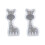 2X Djursilikonform, DIY silikonljusform, 3D-form (giraff) 1