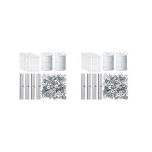 2X DIY Candle Making Kit, Candle Wicks, Candle Centering Tool, Candle Wick Stickers for Candle Art Making