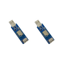 2X Tuya USB-switch fjärrkontroll timerbrytare, 2.4G Wifi för fjärrkontroll, APP-knapp med ett klick,
