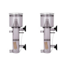 2x Eiwitafschuimer voor Visaquaria, Zoutwaterfilter, Intern tankfilter voor Kleine Koraalaquaria