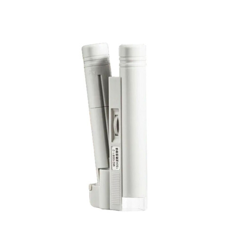 Pocket microscope 150X Portable magnifying glass without scale, foldable magnifying magnifier with LED 1