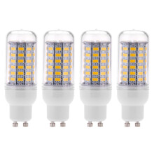 4x GU10 10W 5730 SMD 69 LED-Lampen, LED-Maiskolbenlampe, energiesparend, 360 Abstrahlwinkel, 200-240V,