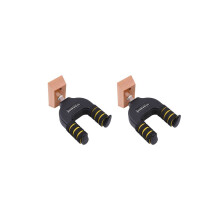 2x Guitar Wall Mount with Automatic Locking Mechanism, Guitar Racks, Wall Mount, Hook Holder for Acoustic Guitar, Ukulele Accessories