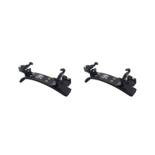 2X Geigen Schulter Auflage Verstellbarer Geigen Halter Aus Bon Stil für 3/4 4/4 Geigen Musik Instrumenten Teile Zubehör