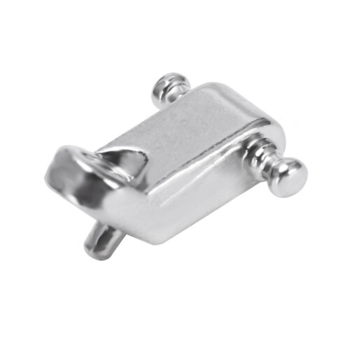 4 Stück Rollensaitenniederhalter für E-Gitarren – Silber 2
