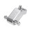 4 Stück Rollensaitenniederhalter für E-Gitarren – Silber 4