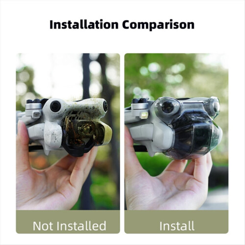 Für Mini 4 Pro Drone Objektivdeckel Integrierte Gimbal Protector Objektiv