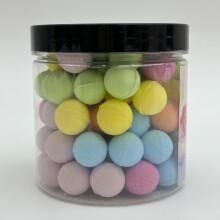 78 mini bombas de baño, perfectas para una experiencia de baño fragante, ideales para un spa en casa y un delicioso