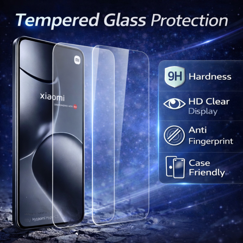 Σκληρυμένο γυαλί Xiaomi 13T 6.67 2 τεμάχια 9H HD ανθεκτικό στις γρατζουνιές 1