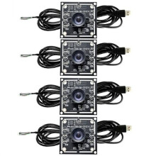 4 PCS 100 Degree Camera Module 1MP OV9732 1280x720 USB Free Driver